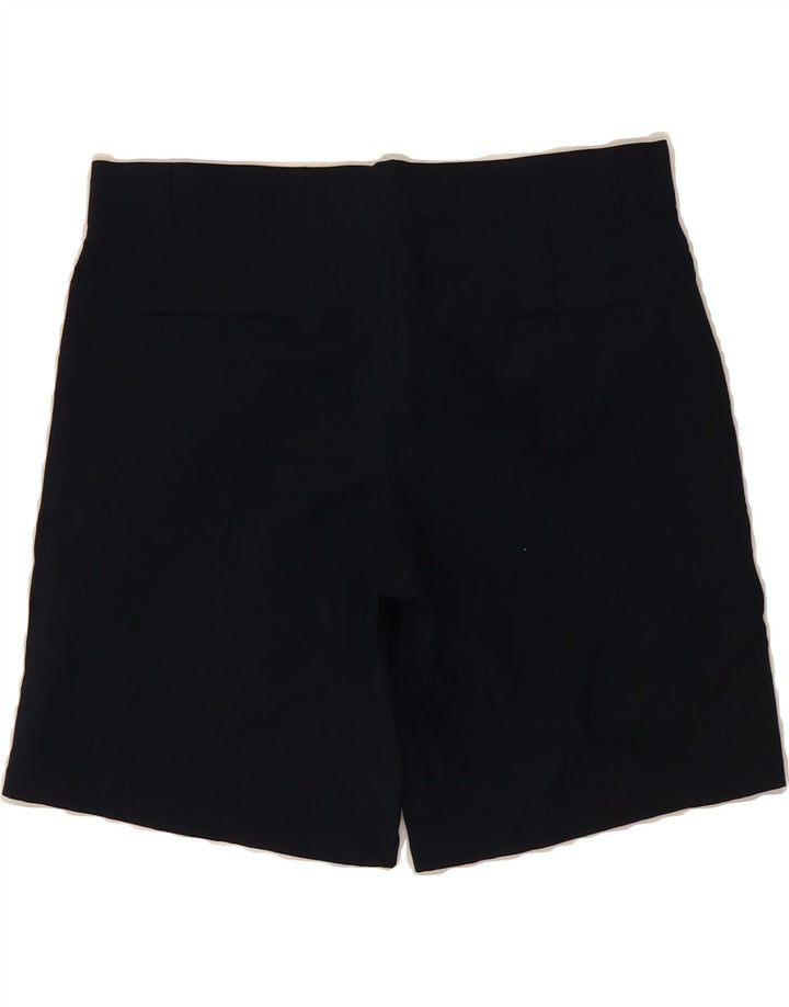 IZOD Boys Chino Shorts 9-10 Years W28 Navy Blue Polyester Vintage Izod and Second-Hand Izod from Messina Hembry 