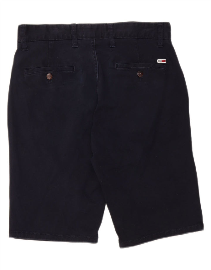 TOMMY HILFIGER Chino Shorts til mænd W28 Små marineblå bomuld