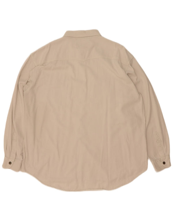 Vintage herreskjorte 2XL Beige