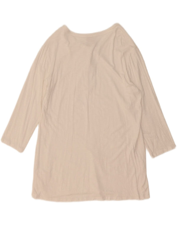 Champion Dame Top 3/4 ærmer UK 14 Large White