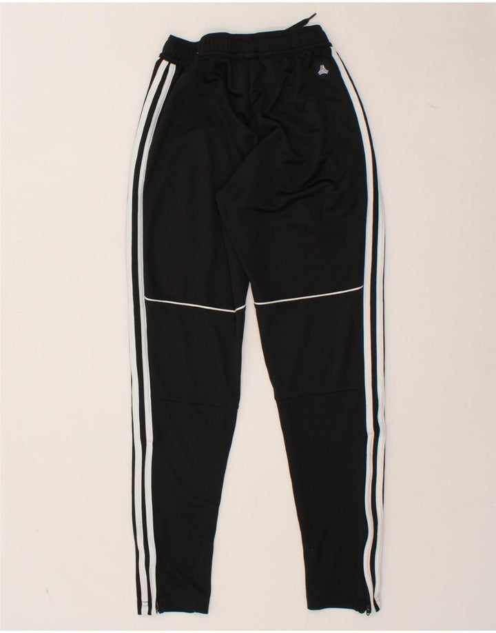 ADIDAS Mens Tracksuit Trousers XS Black Polyester Vintage Adidas and Second-Hand Adidas from Messina Hembry 
