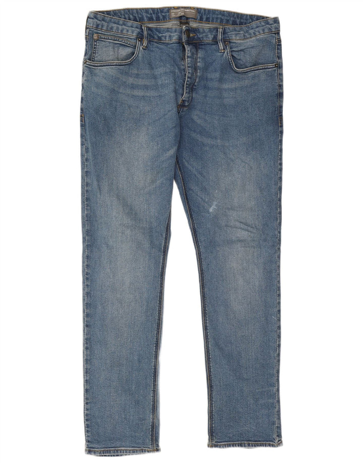 French Connection Herre Slim Jeans W38 L34 Blå Bomuld