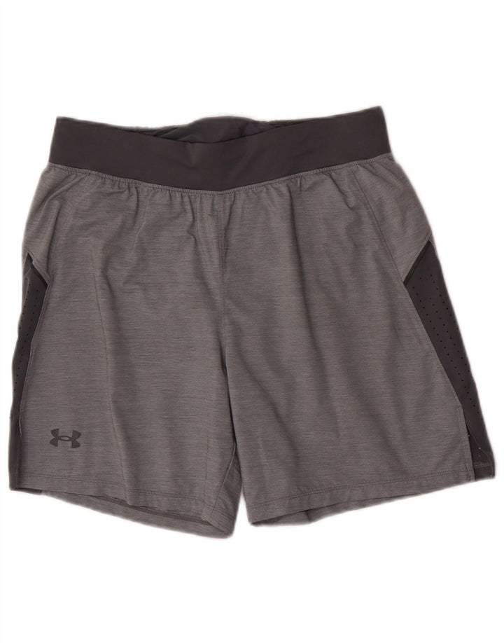 Under Armour Herre Sportshorts Store Grå Colourblock Polyester