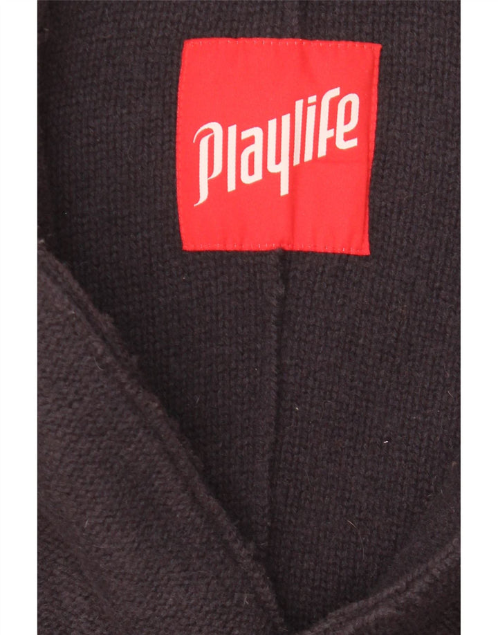 Playlife Herre 3-knaps blazerjakke UK 38 Medium Navy Blue