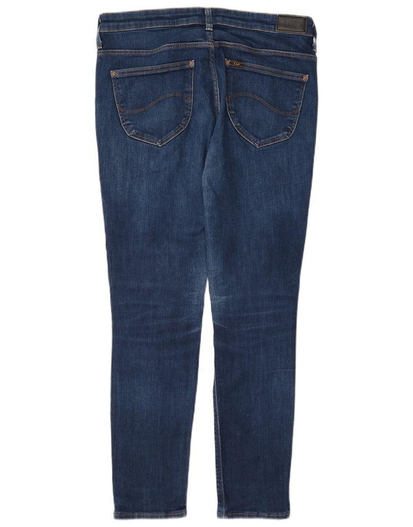 Lee Dame Scarlett Skinny Jeans W32 L31 Marineblå Bomuld