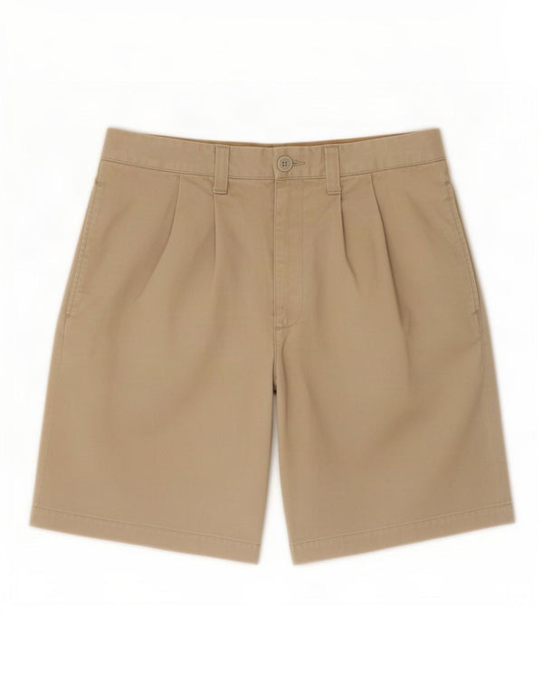 Marks & Spencer Herre Chino Shorts Large W34 Khaki Bomuld