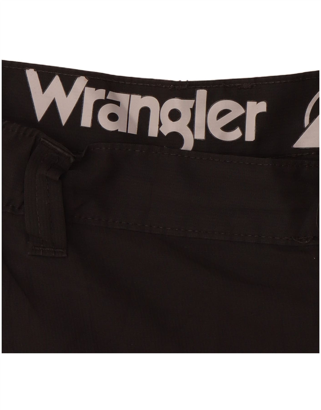 WRANGLER Mens Cargo Shorts W40 XL Black Polyester