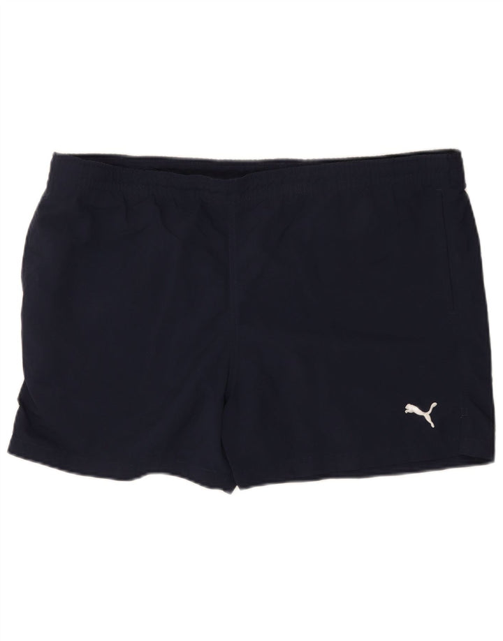 Puma Herre Sportshorts XL Marineblå polyamid