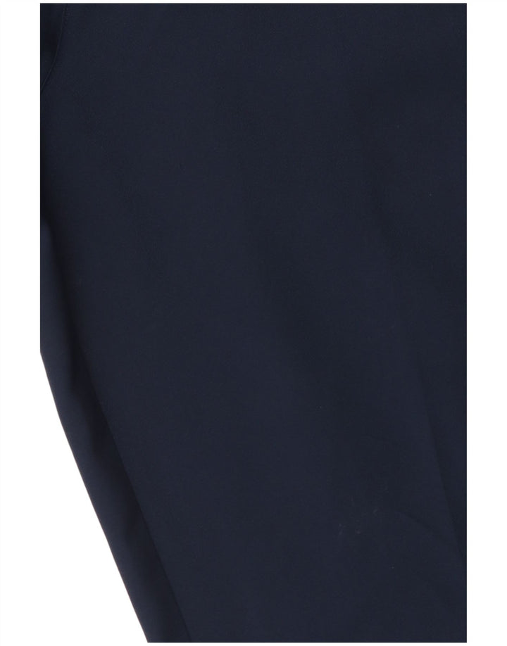 Adidas Slim Chino-bukser til mænd W34 L34 Marineblå polyester