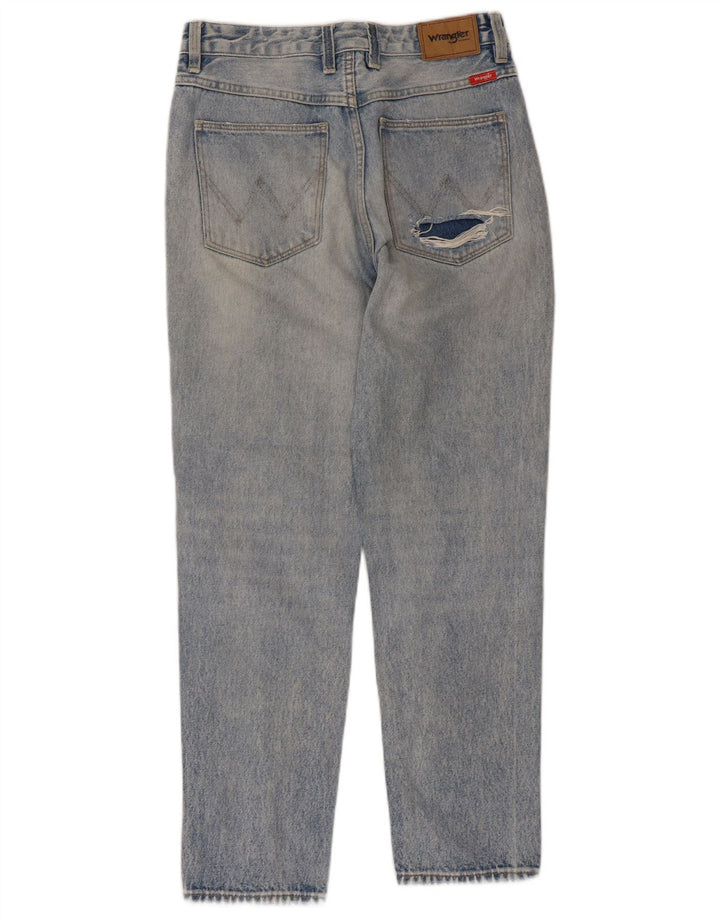 Wrangler Womens Drew Distressed Tapered Jeans US 9 Medium W28 L28 Blue
