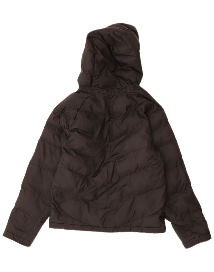 Nike drenge hættepolstret jakke 10-11 år medium sort polyester