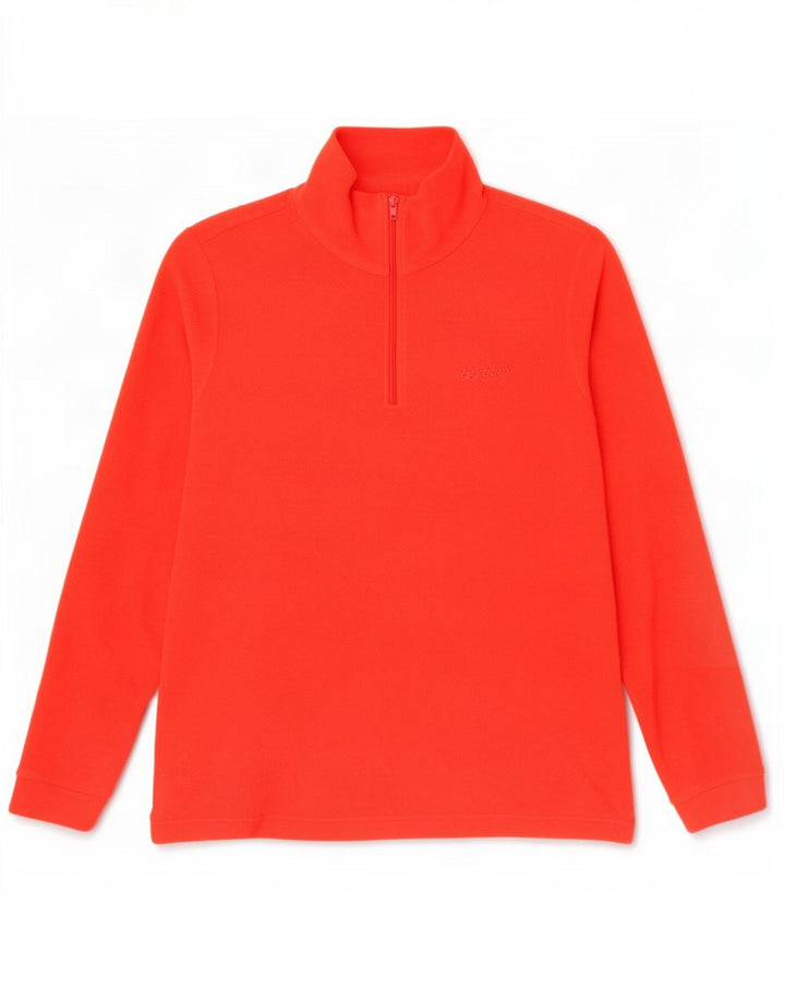Lotto Fleece Jumper med lynlås til mænd XL Rød
