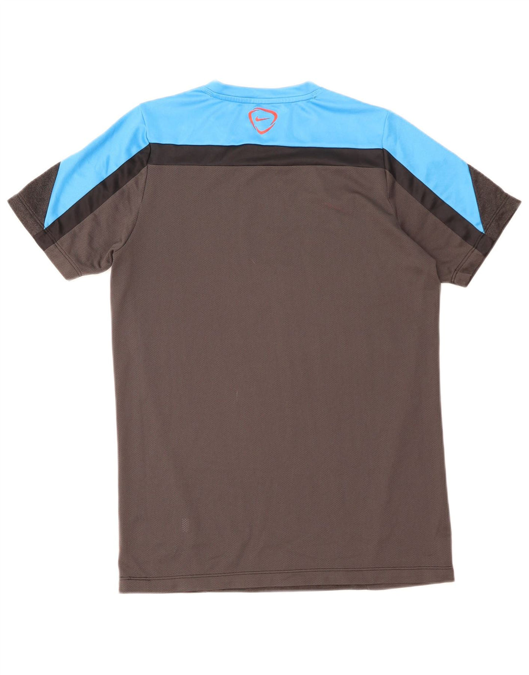 Nike Herre Dri Fit T-shirt Top Medium Grey Colourblock