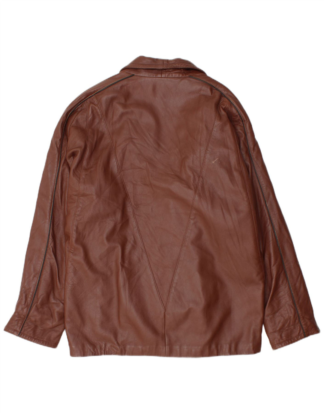 Lavorazione Artigiana Dame Oversized jakke IT 48 XL Brun