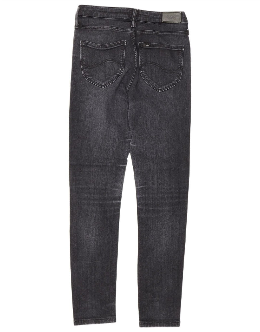 LEE Mens Scarlett High Skinny Jeans W29 L28 Black Cotton