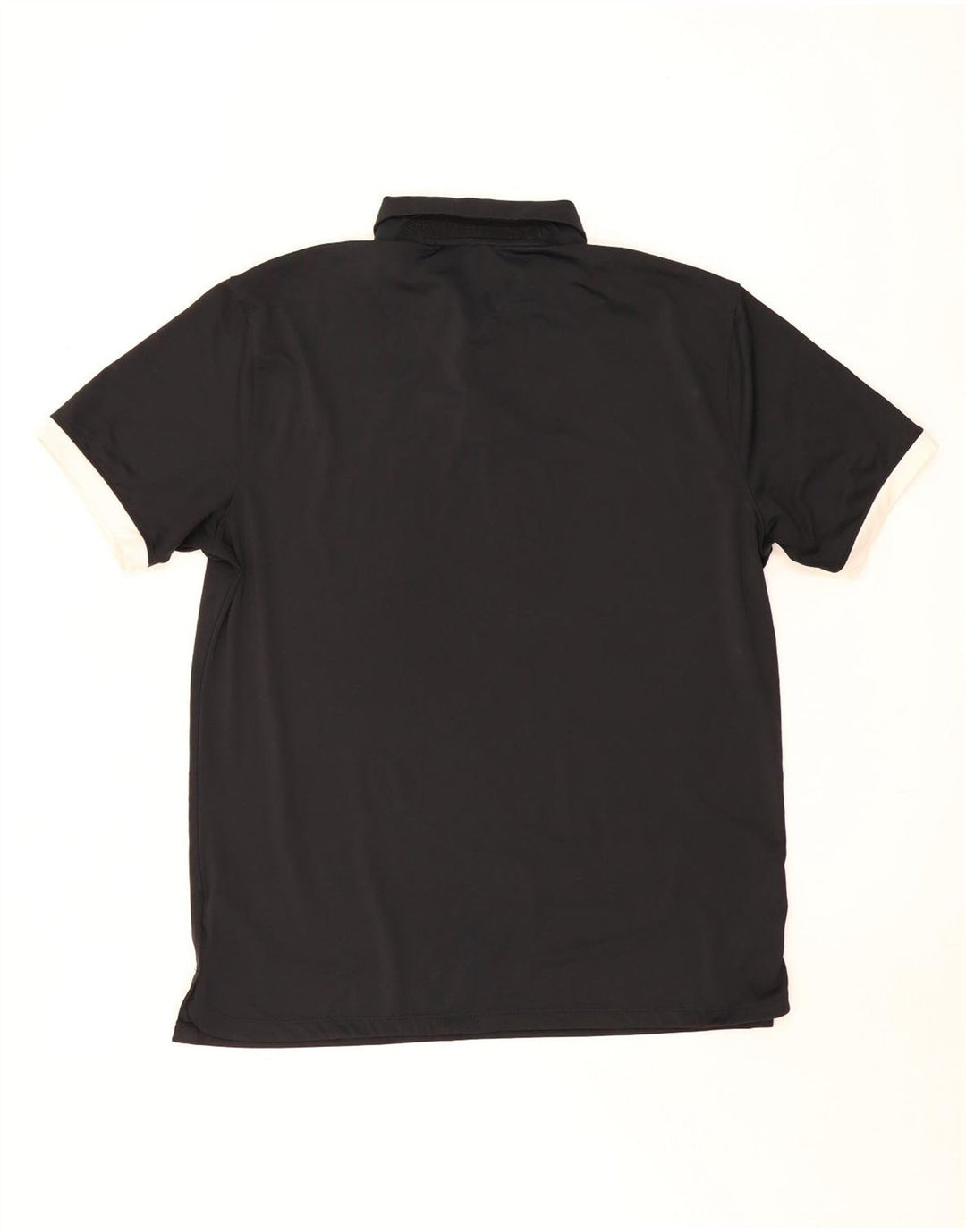 Nike Dri Fit poloshirt til mænd, medium sort polyester