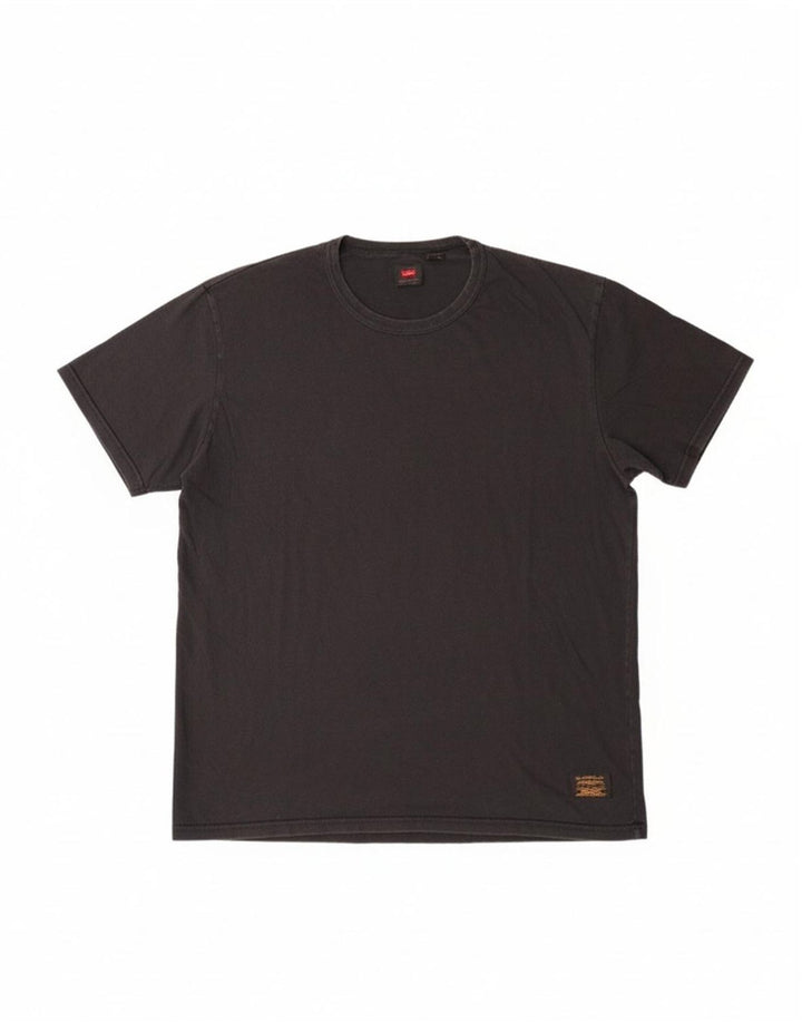 LEVI'S Mens T-Shirt Top XL Black Cotton