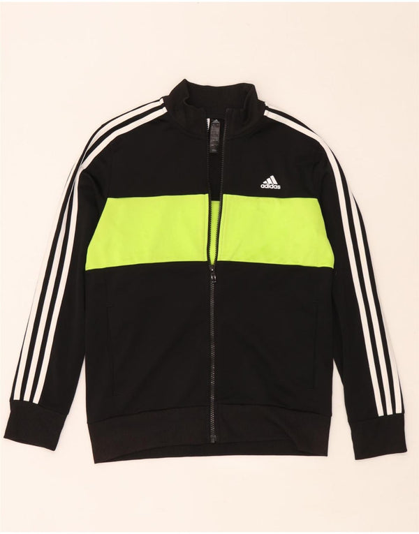 Adidas Træningsdragt Topjakke til drenge 12-13 år Sort Colourblock Polyester