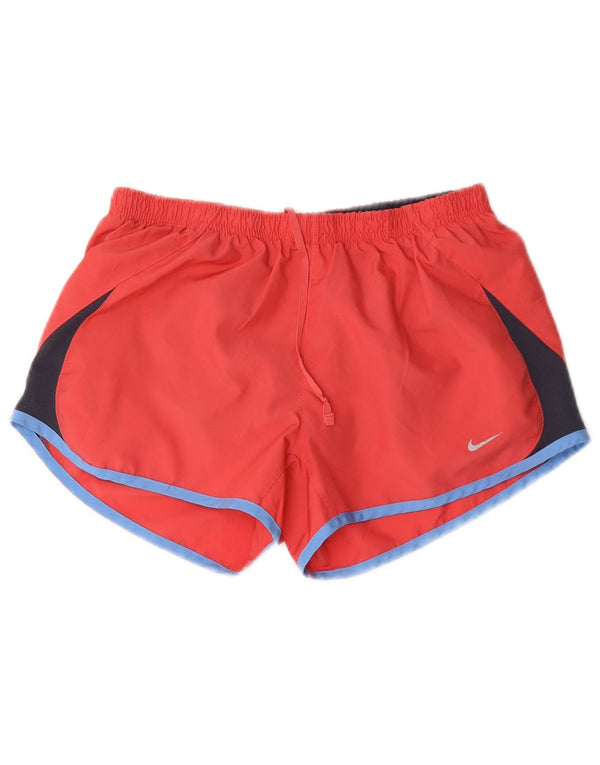 Nike sportsshorts til kvinder UK 8 Small Pink Colourblock