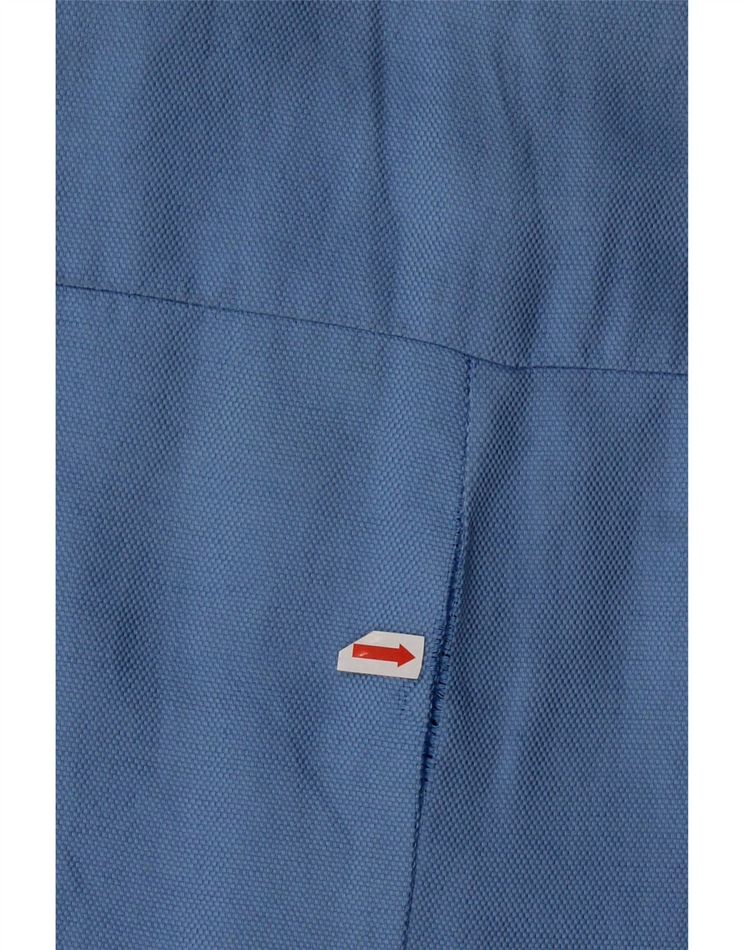 Zara Dame Overfrakke UK 12 Medium Blue Cotton