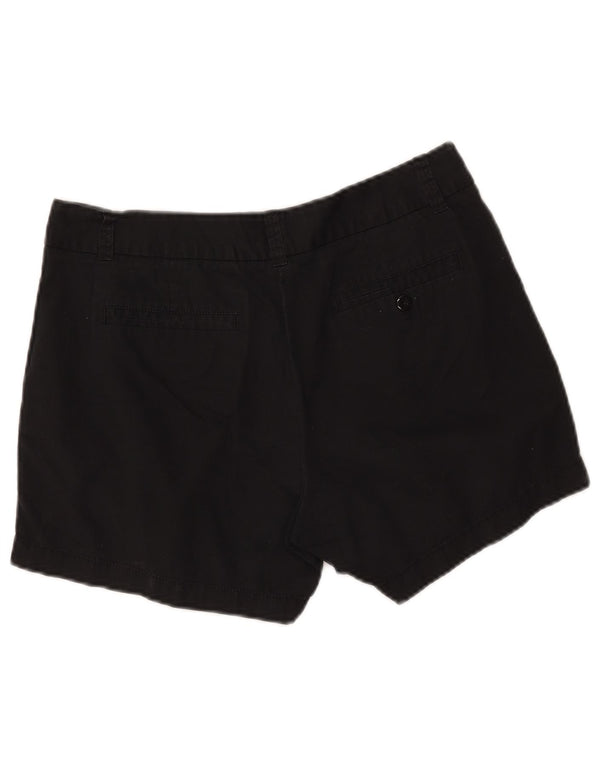 J. Crew Womens Broken In Chino Shorts US 8 Medium W30 Black Cotton