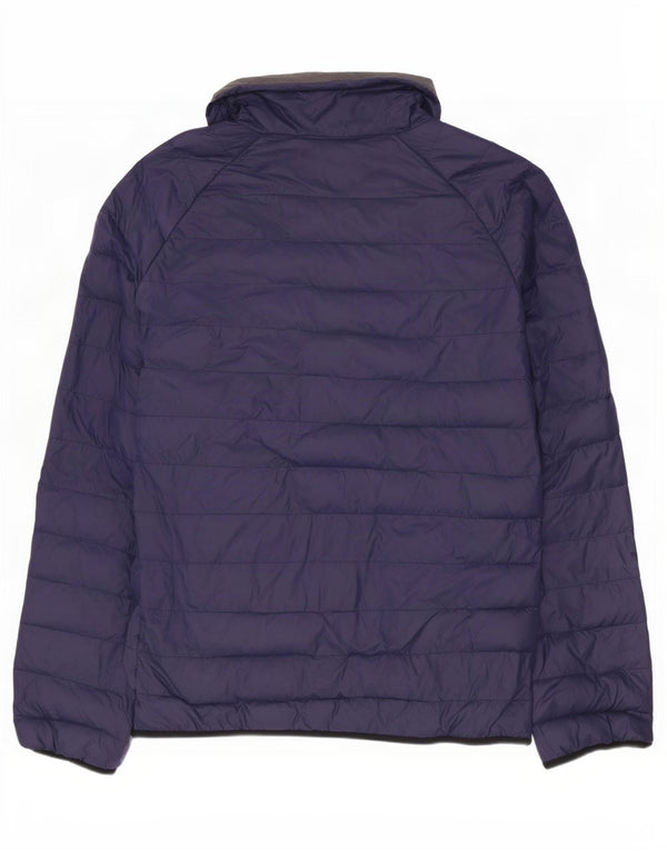 Kappa Herre polstret jakke UK 40 Large Navy Blue Polyamide