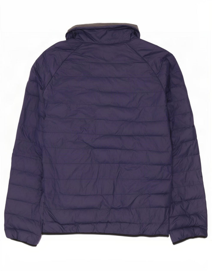 Kappa Herre polstret jakke UK 40 Large Navy Blue Polyamide