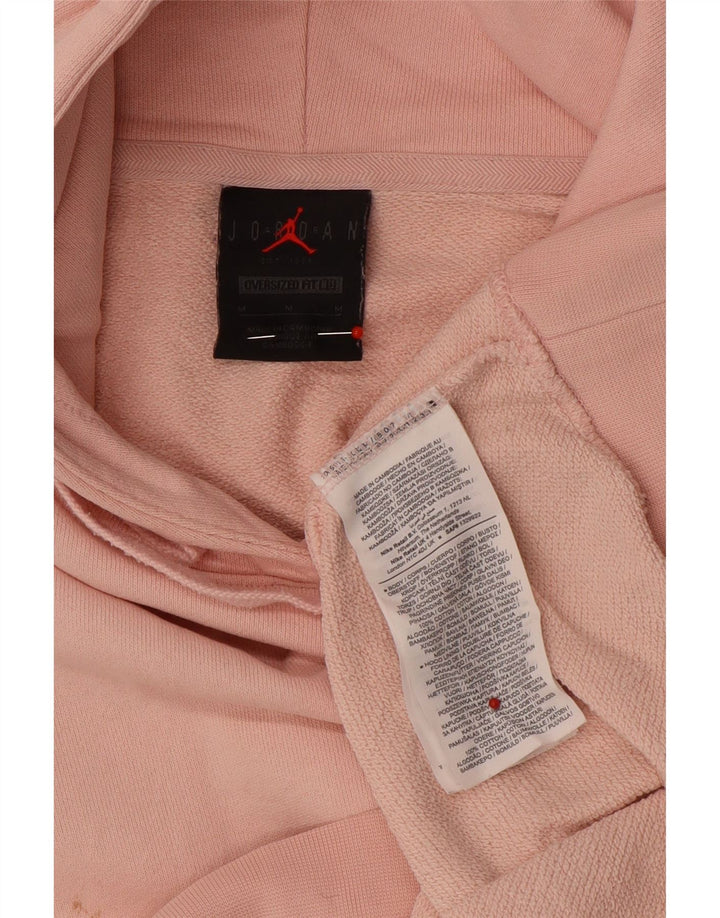 Jordan Herre Oversized hættetrøje Jumper Medium Pink Bomuld