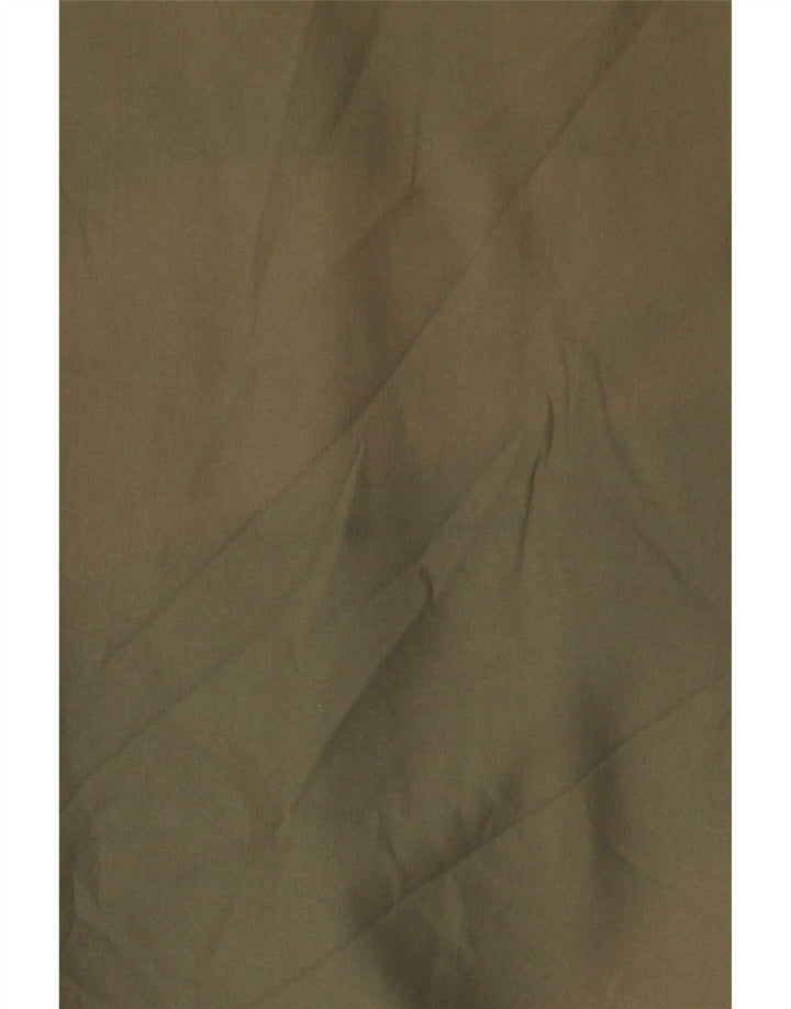Jack & Jones Herre hætte vindjakke UK 36 Small Khaki Polyester