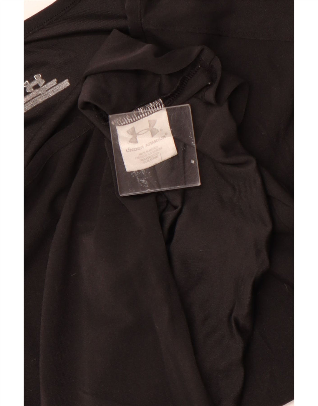 UNDER ARMOUR Dame Top Langærmet UK 14 Stor Sort Polyester