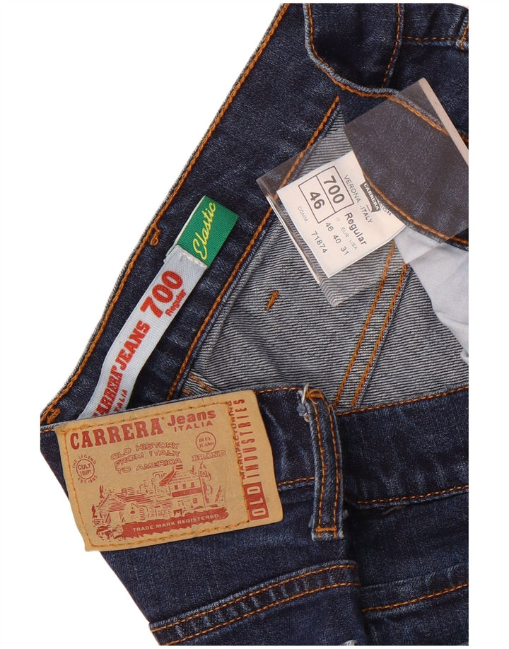 Carrera Herre 700 Straight Jeans W31 L34 Marineblå Bomuld