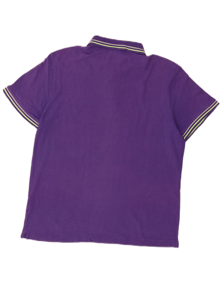 Lotto Herre poloshirt Medium Lilla Bomuld