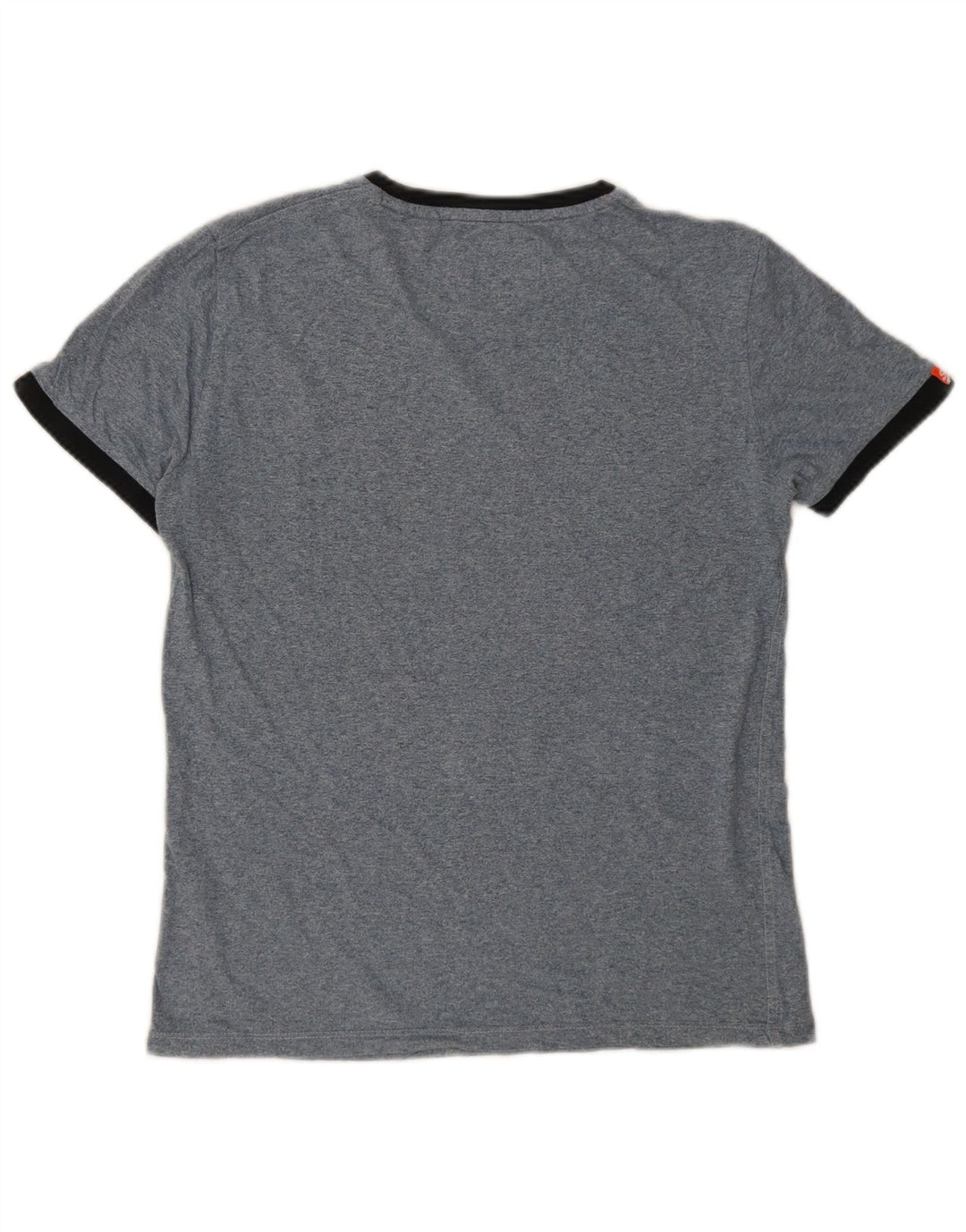 Superdry T-shirt top mellemblå bomuld