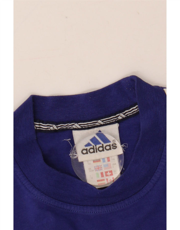 Adidas drenge T-shirt top 13-14 år marineblå