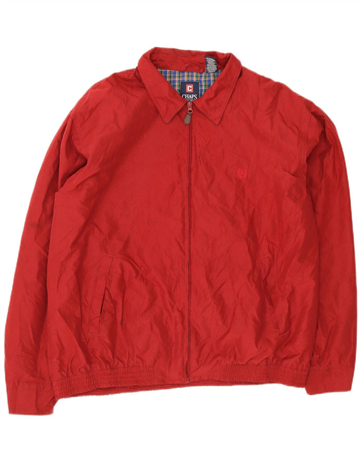 Chaps Herre Bomber Jacket UK 42 XL Rød Polyester