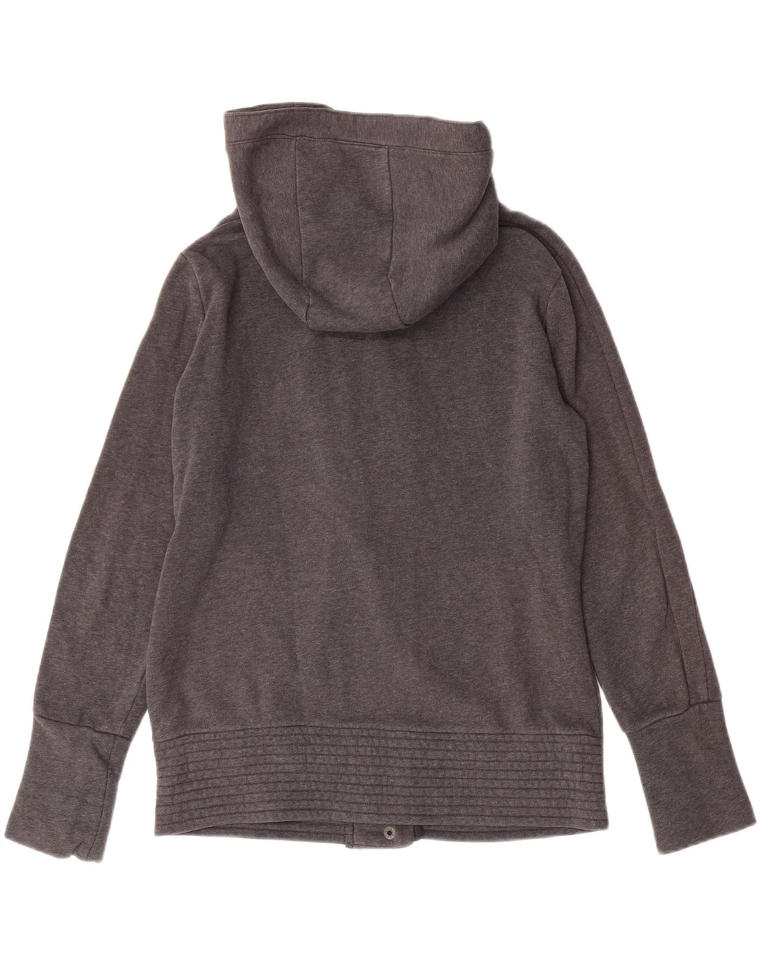 PUMA Womens Zip Hoodie Sweater UK 12 Medium Grey Vintage Puma and Second-Hand Puma from Messina Hembry 