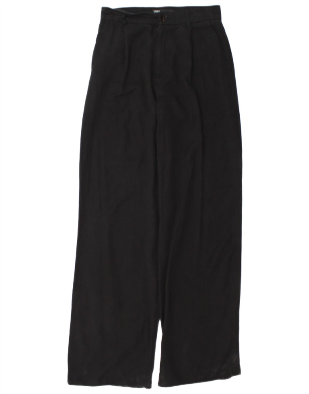 Marks & Spencer Womens Pegged Chino-bukser Small W26 L34 Black Lyocell