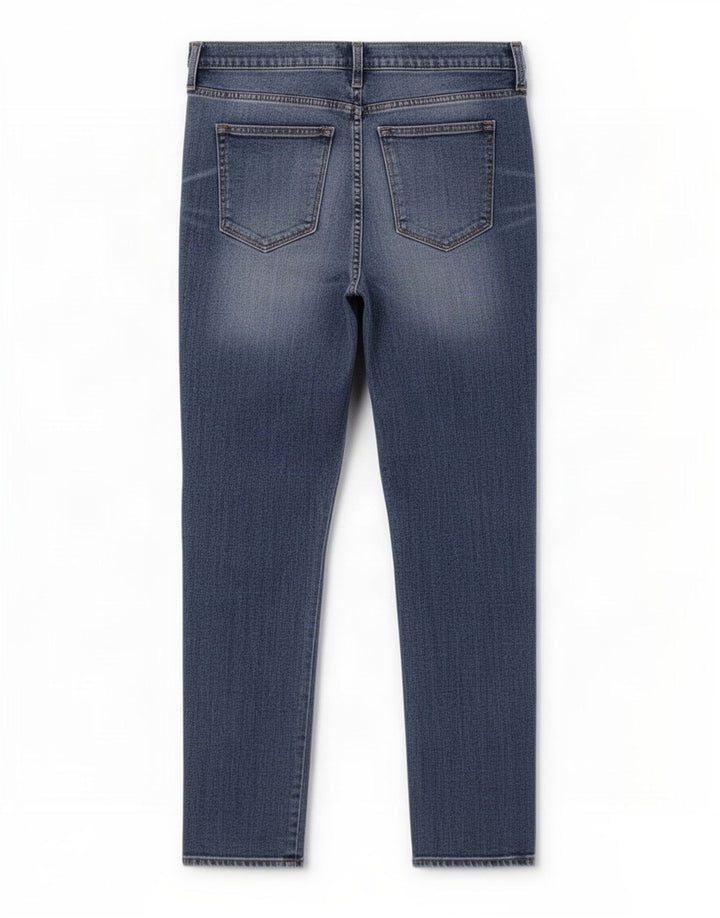 Gap Dame Slim Jeans W32 L31 Blå Bomuld