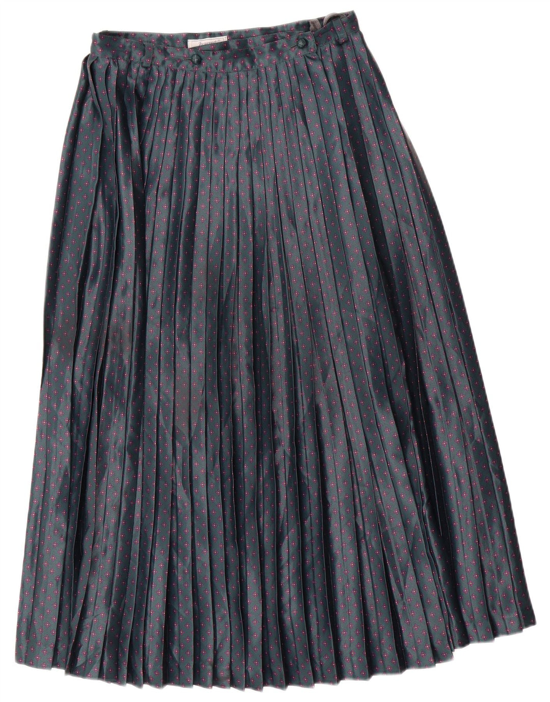 Haupt Womens Knife Plisseret nederdel W28 Medium Green Floral