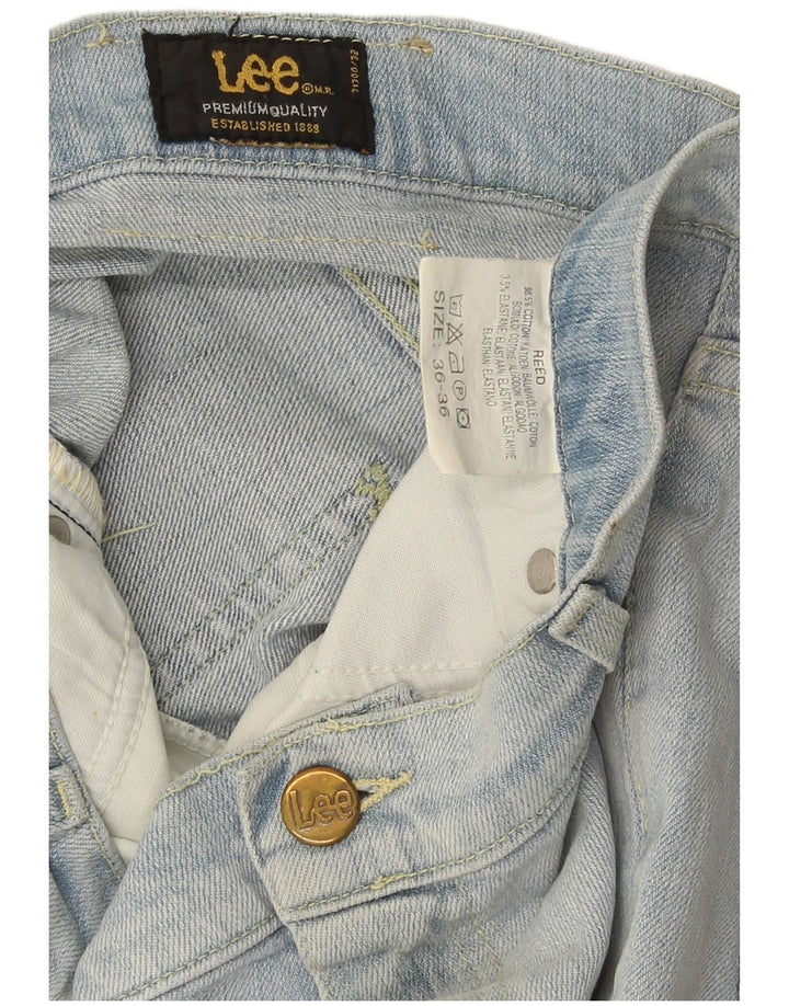 Lee Herre REED Bootcut Jeans W36 L28 Blå Bomuld