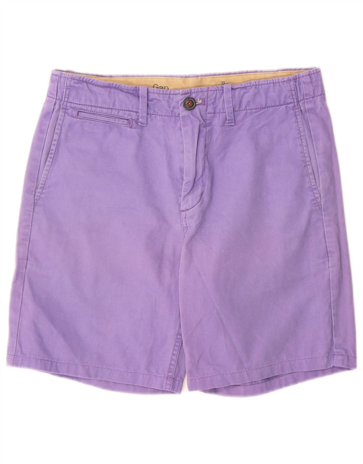 Gap Herre Chino Shorts W29 Medium Lilla Bomuld