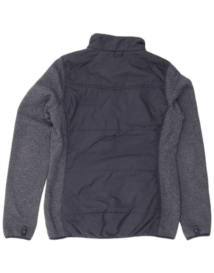 The North Face Dame Windbreaker Jacket UK 14 Medium Navy Blue Polyester