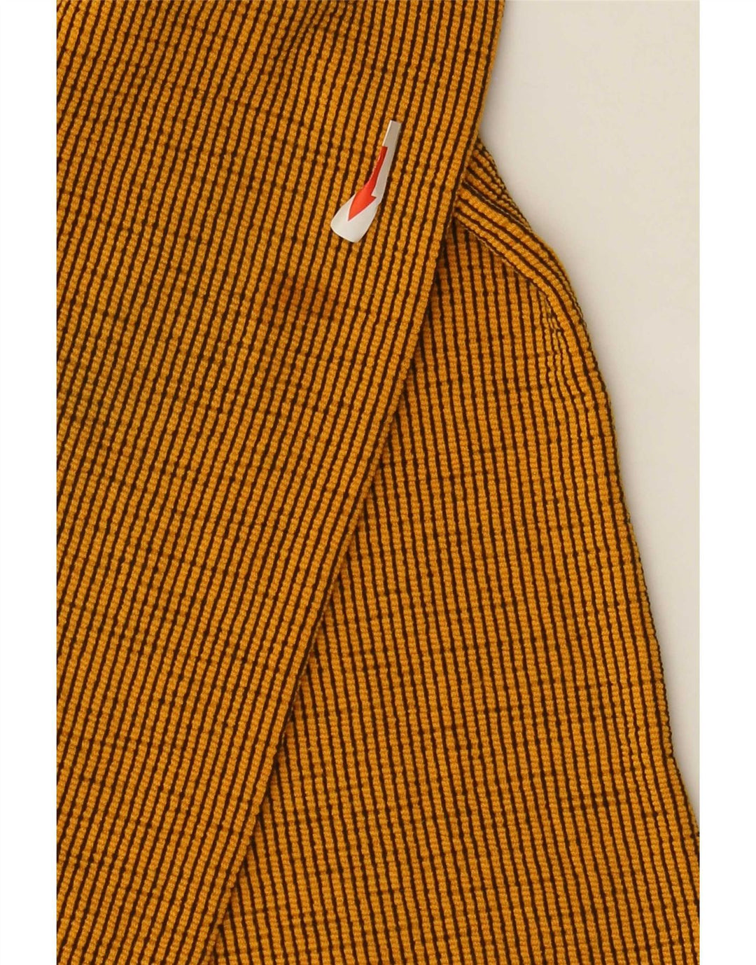 Zara Dame Top Langærmet UK 12 Medium Orange Stribet