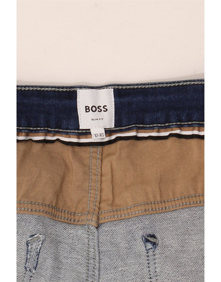 HUGO BOSS Slim Jeans til drenge 11-12 år XS Blå