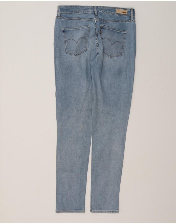 LEVI'S Dame Højtalje Skinny Jeans US 8 Medium W29 L32 Blå Bomuld