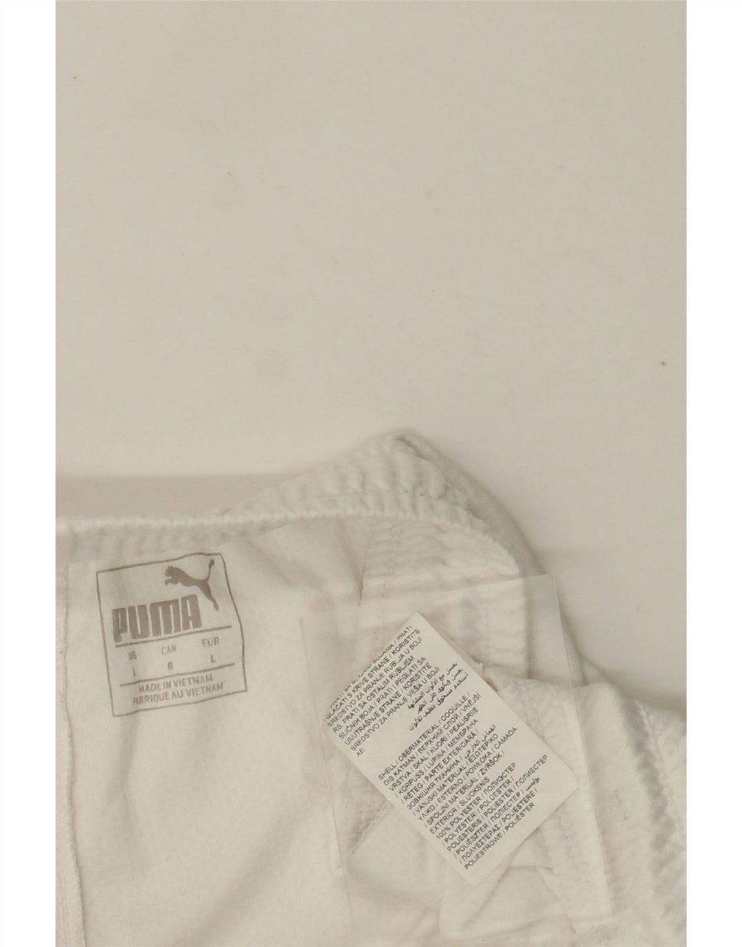 PUMA Herre Italia Sportsshorts Store Hvide Polyester