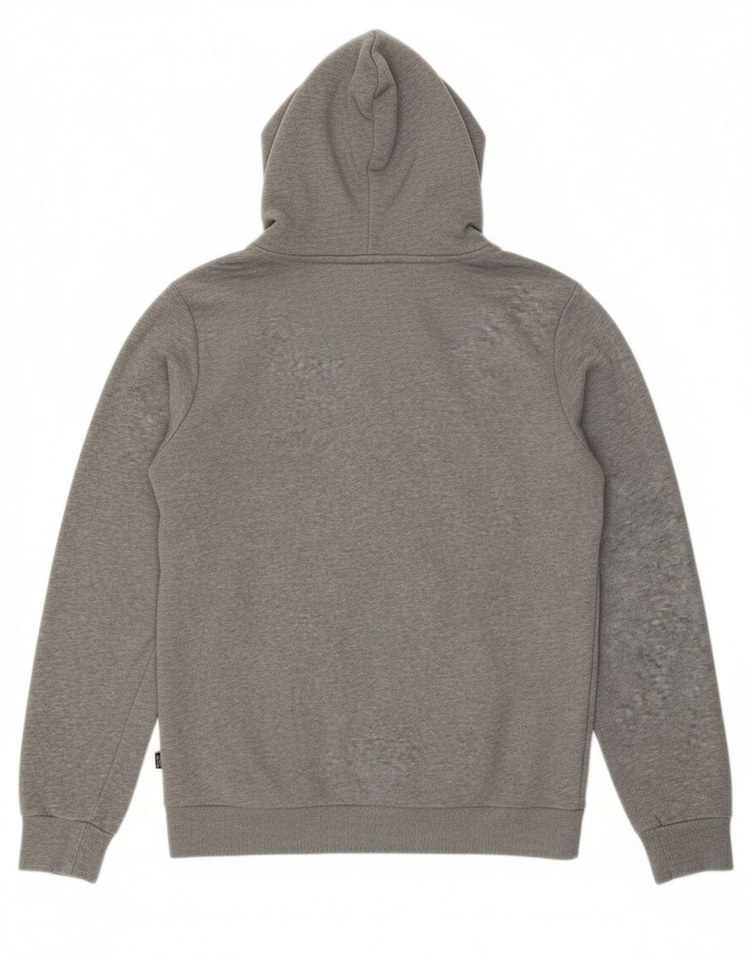 PUMA Mens Graphic Hoodie Jumper Small Grey Cotton