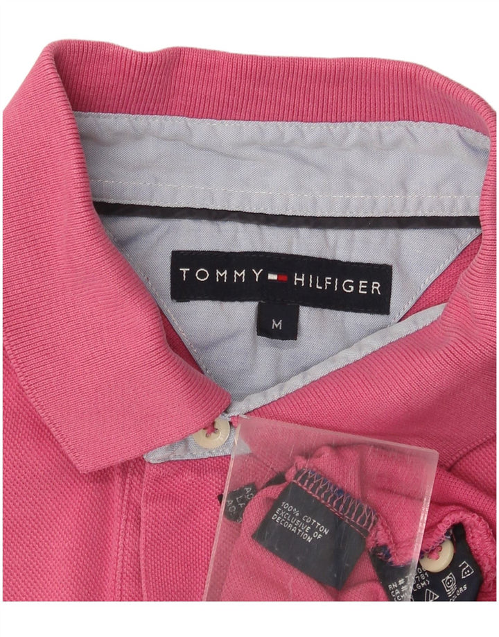 TOMMY HILFIGER Poloshirt til mænd Medium Pink Bomuld