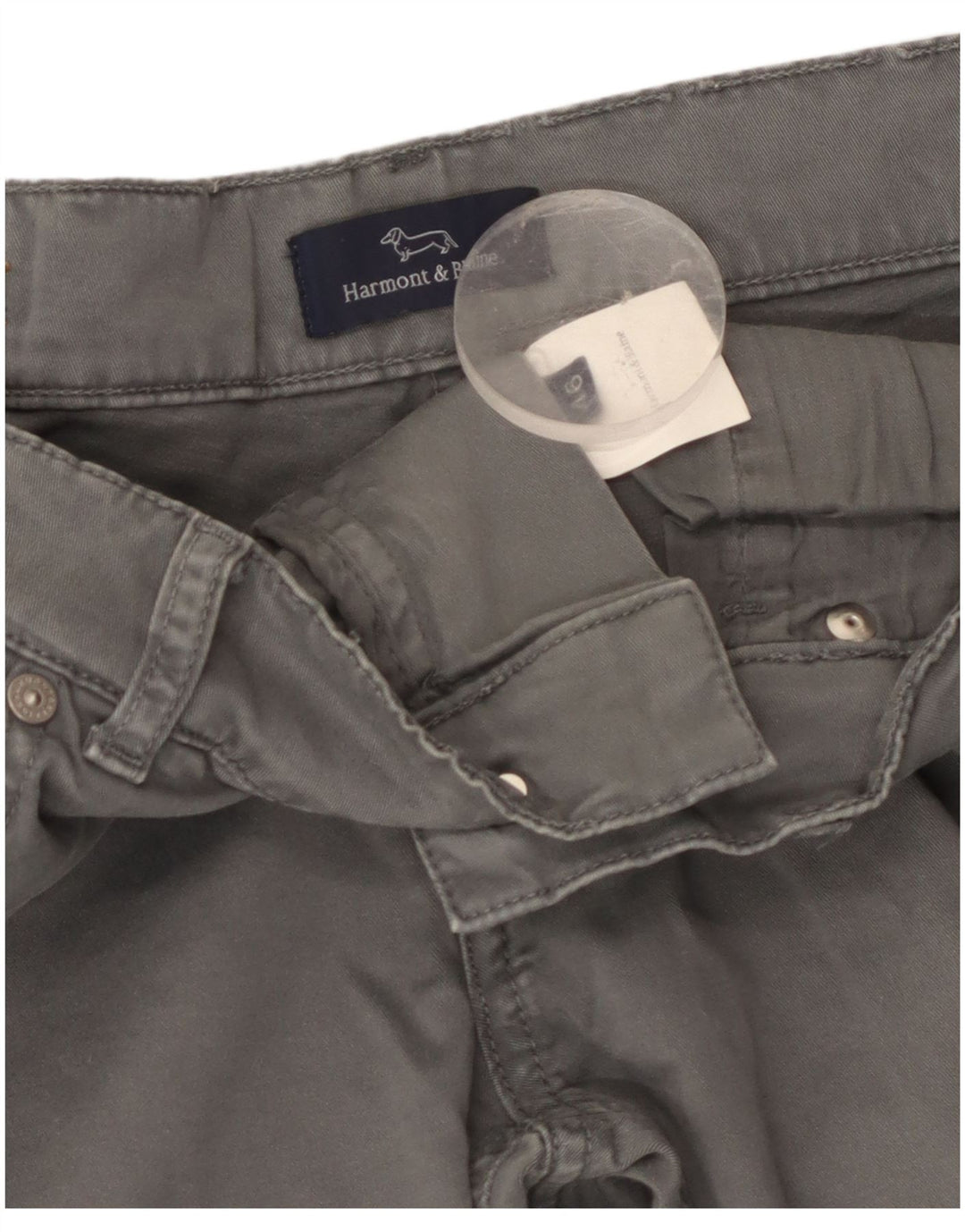 Harmont & Blaine Dame Slim Casual Bukser IT 46 Large W32 L28 Grå