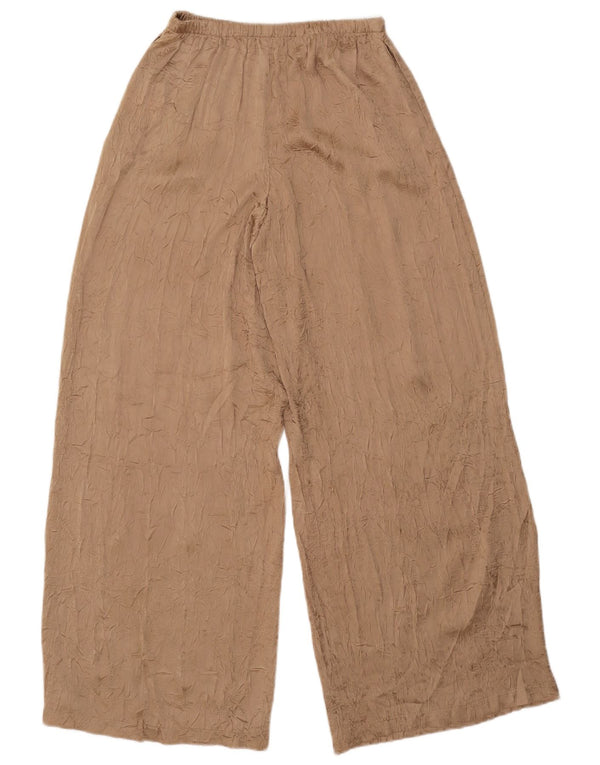 Zara Dame Cullotes Bukser XS W24 L31 Beige Polyester